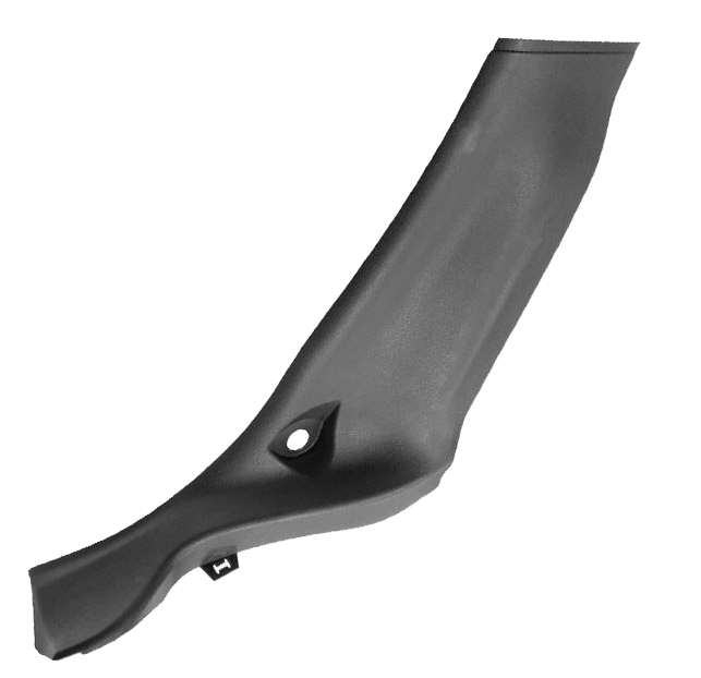 قاب پایین ستون پژو 206 عقب راست (سمت شاگرد) شرکتی ایساکو اصل